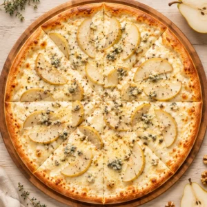 Пицца с грушей и сыром Дор Блю