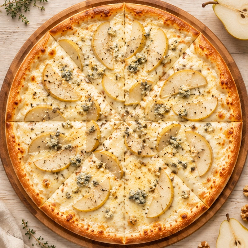 Пицца с грушей и сыром Дор Блю 1 Пицца с грушей и сыром Дор Блю