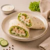 Салат-ролл с креветками
